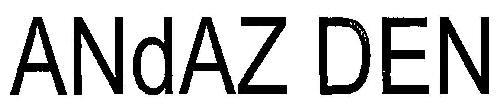 ANdAZ DEN logo