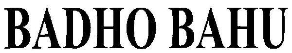 BADHO BAHU logo