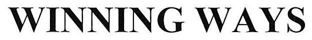 WINNING WAYS logo