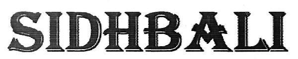 SIDHBALI logo