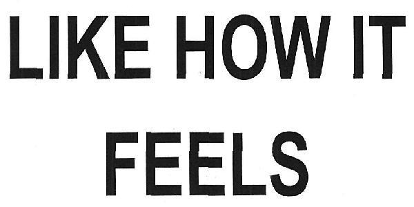 LIKE HOW IT FEELS logo