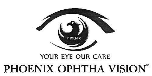 YOUR EYE OUR CARE PHOENIX OPHTHA VISION" logo