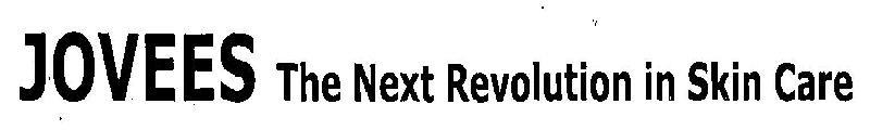 JOVEES The Next Revolution in Skin Care logo
