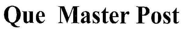 Que Master Post logo
