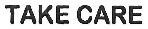 TAKE CARE logo