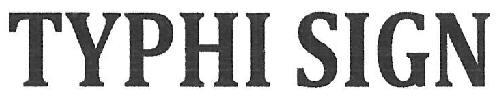 TYPHI SIGN logo