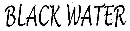 BLACK WATER logo