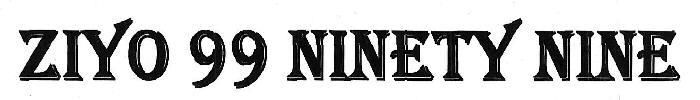 ZIYO 99 NINETY NINE logo