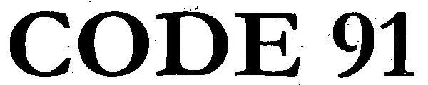 CODE 91 logo