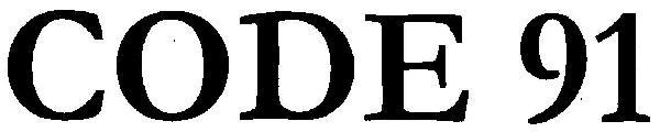 CODE 91 logo