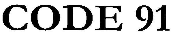 CODE 91 logo