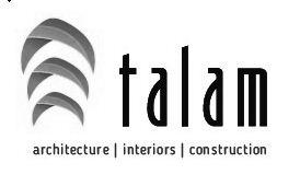 architecture | interiors | construction logo