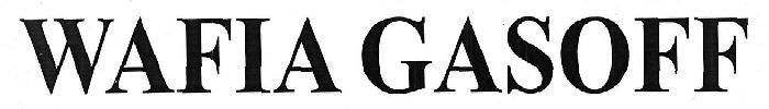 WAFIA GASOFF logo