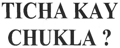TICHA KAY CHUKLA ? logo