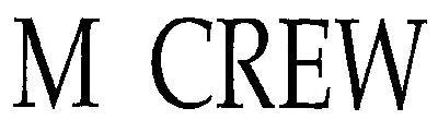 M CREW logo