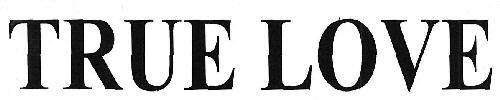 TRUE LOVE logo