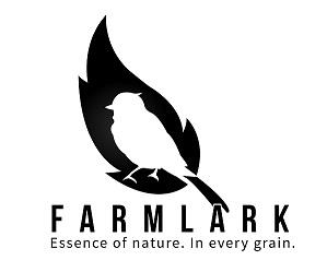 FARMLARK Essence of nature. In every grain. logo