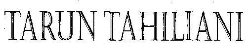 TARUN TAHILTANI logo