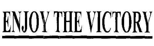 ENJOY THE VICTORY logo