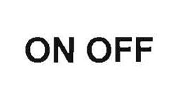 ON OFF logo