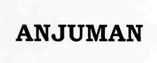 ANJUMAN logo