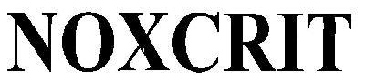 NOXCRIT logo
