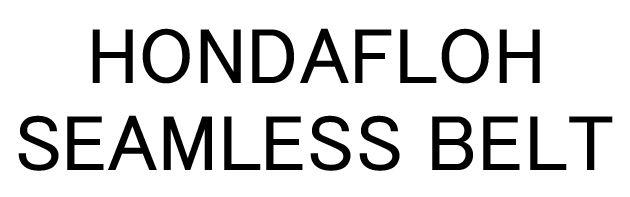 HONDAFLOH SEAMLESS BELT logo