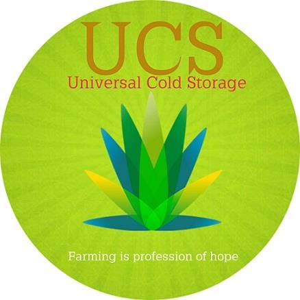 Universal Cold Storage | WwW \ Farming is profession of hope y logo