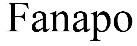 Fanapo logo