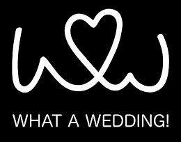 WHAT A WEDDING! logo