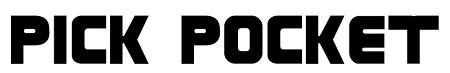 PICK POCKET logo