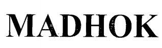 MADHOK logo