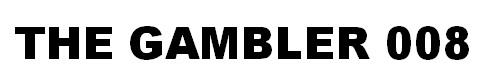 THE GAMBLER 008 logo