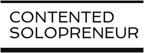 CONTENTED SOLOPRENEUR logo