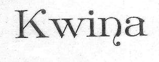Kwina logo