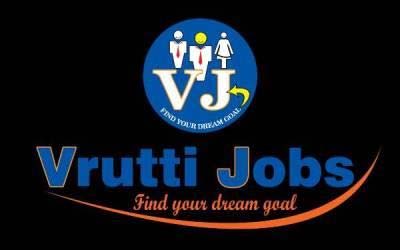 Vrutti Jobs Find your dream goal logo
