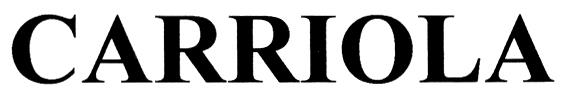 CARRIOLA logo