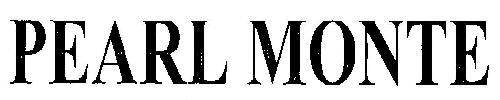 PEARL MONTE logo