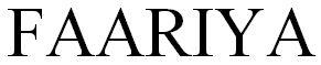 FAARIYA logo
