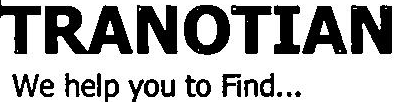 TRANOTIAN We help you to Find... logo