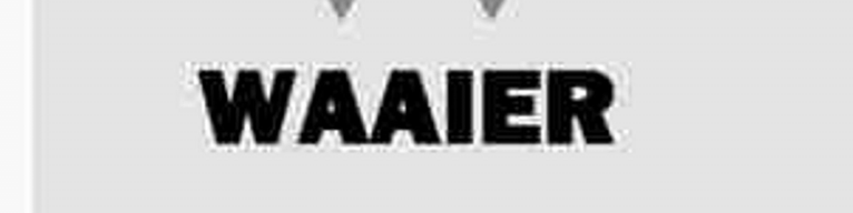 WAAIER logo