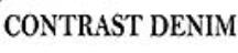 CONTRAST DENIM logo