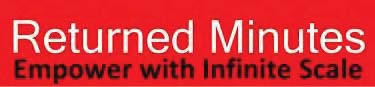Returned Minutes Empower with Infinite Scale logo
