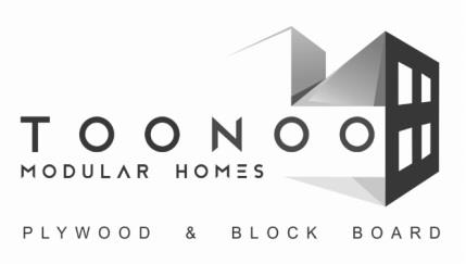TOONO ¥ MODULAR HOMES PLYWOOD & BLOCK BOARD logo