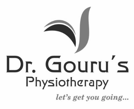 Dr. Gouru’s Physiotherapy let’s get you going... logo