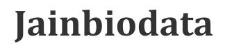 Jainbiodata logo
