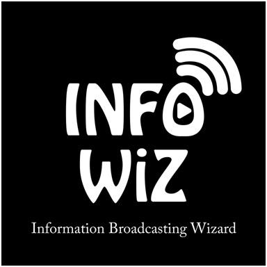 WiZ Information Broadcasting Wizard logo