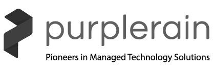 2 purplerain Pioneers in Managed Technology Solutions logo
