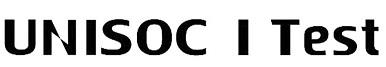 UNISOC I Test logo