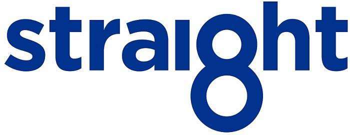 straight logo